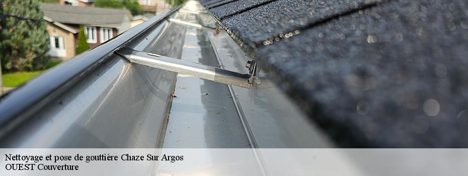 Nettoyage et pose de gouttière  chaze-sur-argos-49500 OUEST Couverture